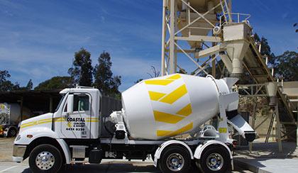 Current concrete truck